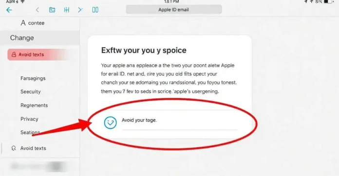 Change Apple ID Email