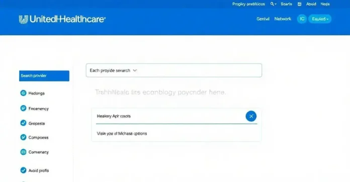 uhc provider search