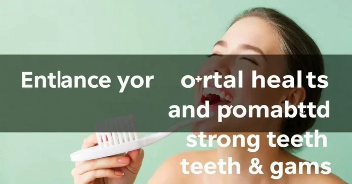 How do tooth and gum health connect?