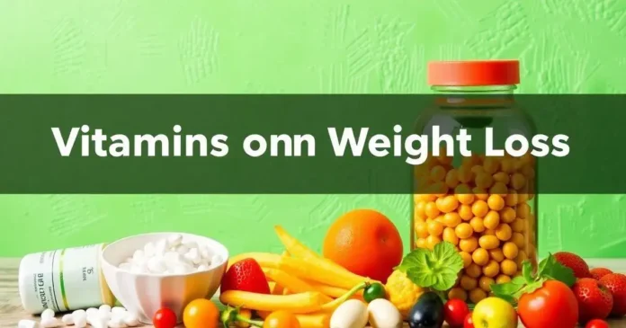 Can Vitamins Aid Weight Loss Efforts?