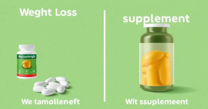 Are Food Supplements for Weight Loss Effective?