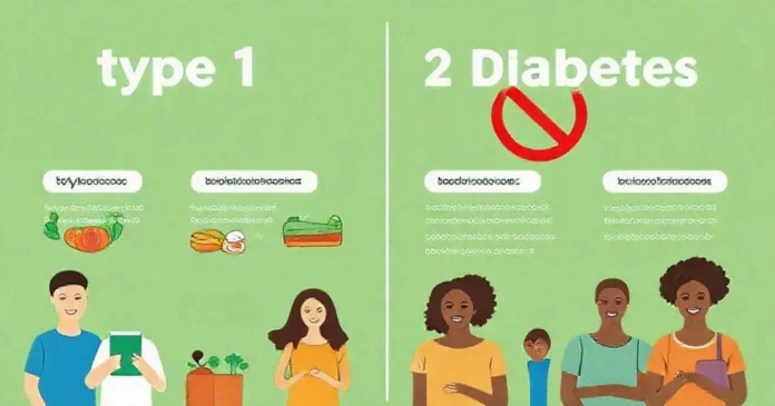 Understanding the Differences Between Type 2 Diabetes and Type 1 Diabetes